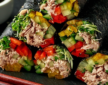 A DSM eleva a oferta de produtos à base de plantas com sabor de peixe vegano inédito